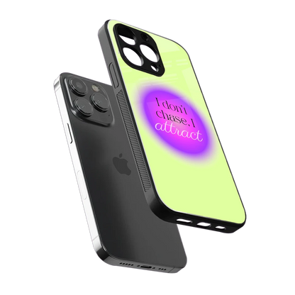 Vibe Magnet sleek iphone 15 pro max cover with tempered glass back and TPU edges