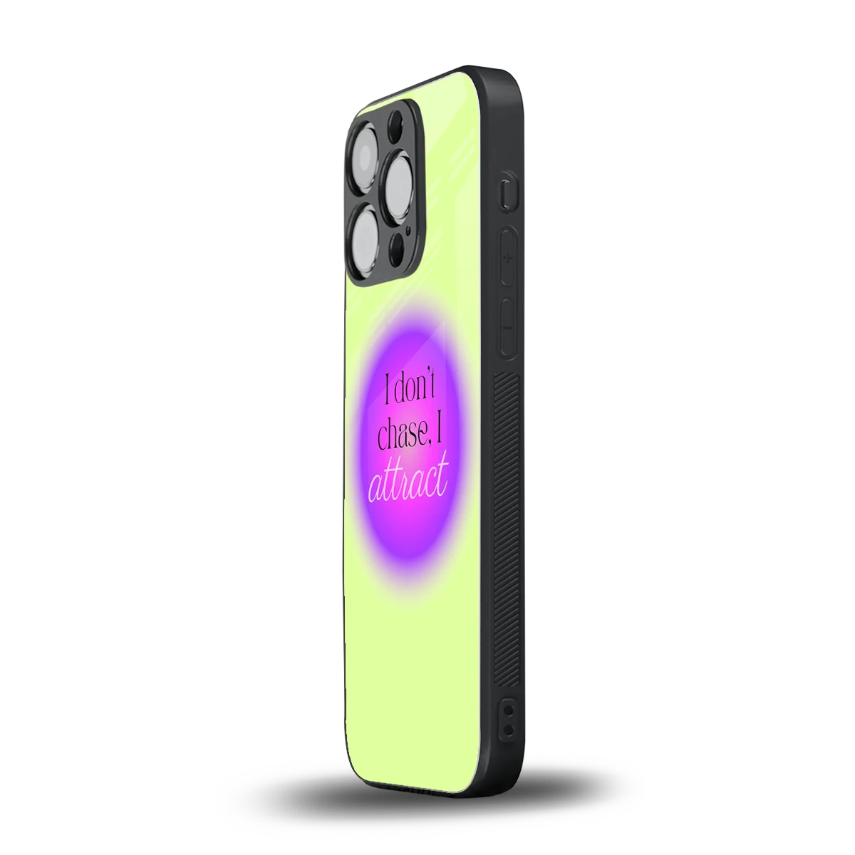 Vibe Magnet iphone 15 pro mobile cover | shockproof glass phone case