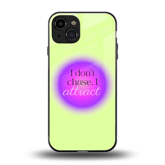 Vibe Magnet back phone cover | glass case for iphone 15