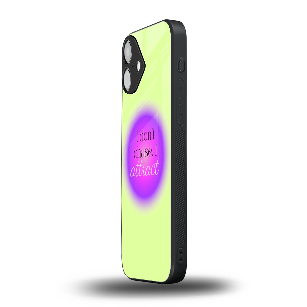 Vibe Magnet iphone 16 plus mobile cover | shockproof glass phone case