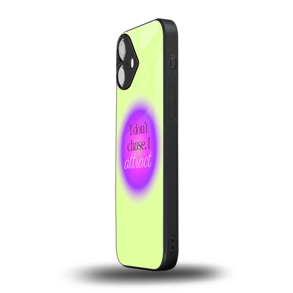 Vibe Magnet iphone 16 plus mobile cover | shockproof glass phone case