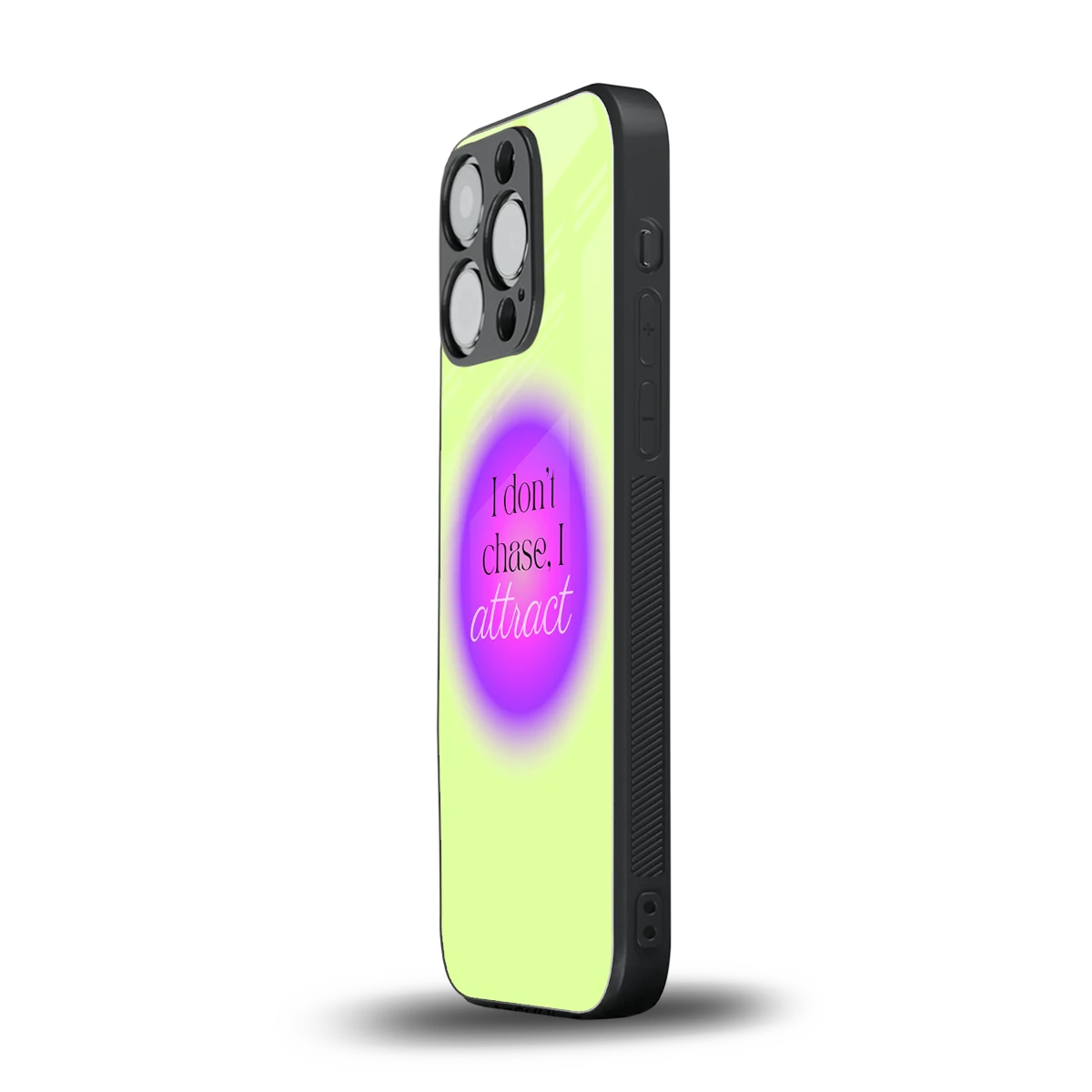 Vibe Magnet iphone 16 pro mobile cover | shockproof glass phone case