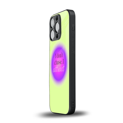 Vibe Magnet iphone 16 pro mobile cover | shockproof glass phone case