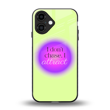 Vibe Magnet back phone cover | glass case for iphone 16