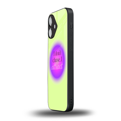 Vibe Magnet iPhone 16 mobile cover | shockproof glass phone case