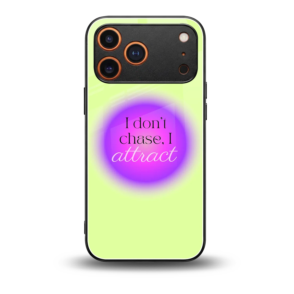 Vibe Magnet back phone cover | glass case for iphone 17 pro max