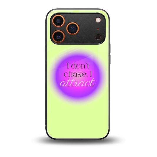 Vibe Magnet back phone cover | glass case for iphone 17 pro max