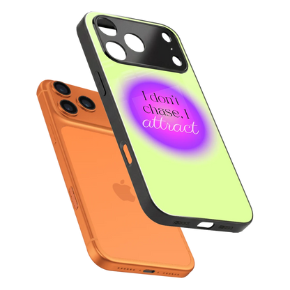Vibe Magnet sleek iphone 17 pro max cover with tempered glass back and TPU edges