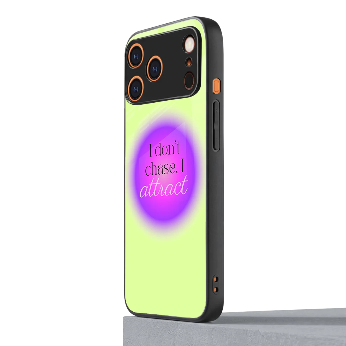 Vibe Magnet iphone 17 pro mobile cover | shockproof glass phone case