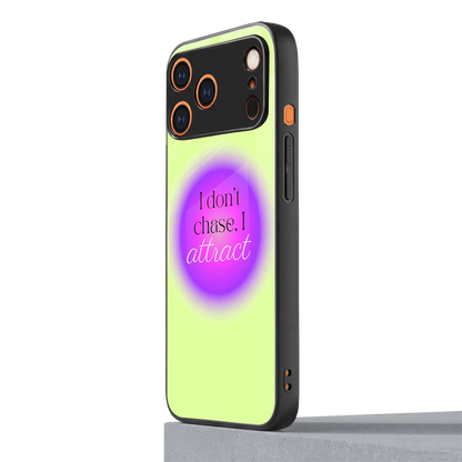 Vibe Magnet iphone 17 pro mobile cover | shockproof glass phone case