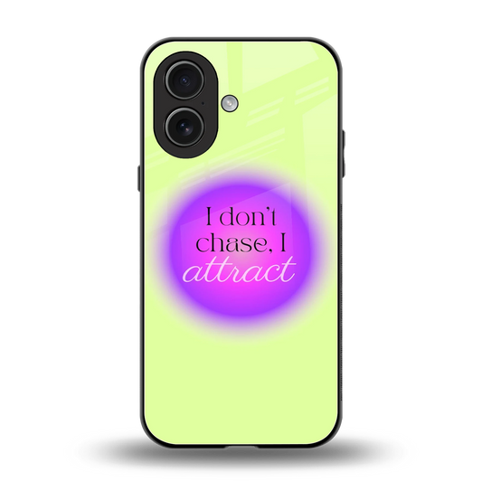 Vibe Magnet back phone cover | glass case for iphone 17