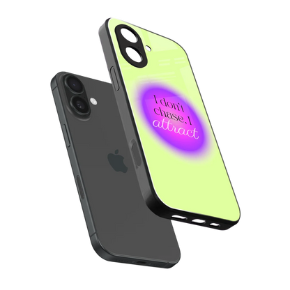 Vibe Magnet sleek iphone 17 cover with tempered glass back and TPU edges