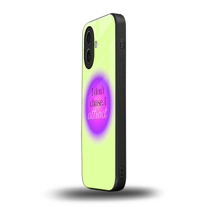 Vibe Magnet iphone 17 mobile cover | shockproof glass phone case