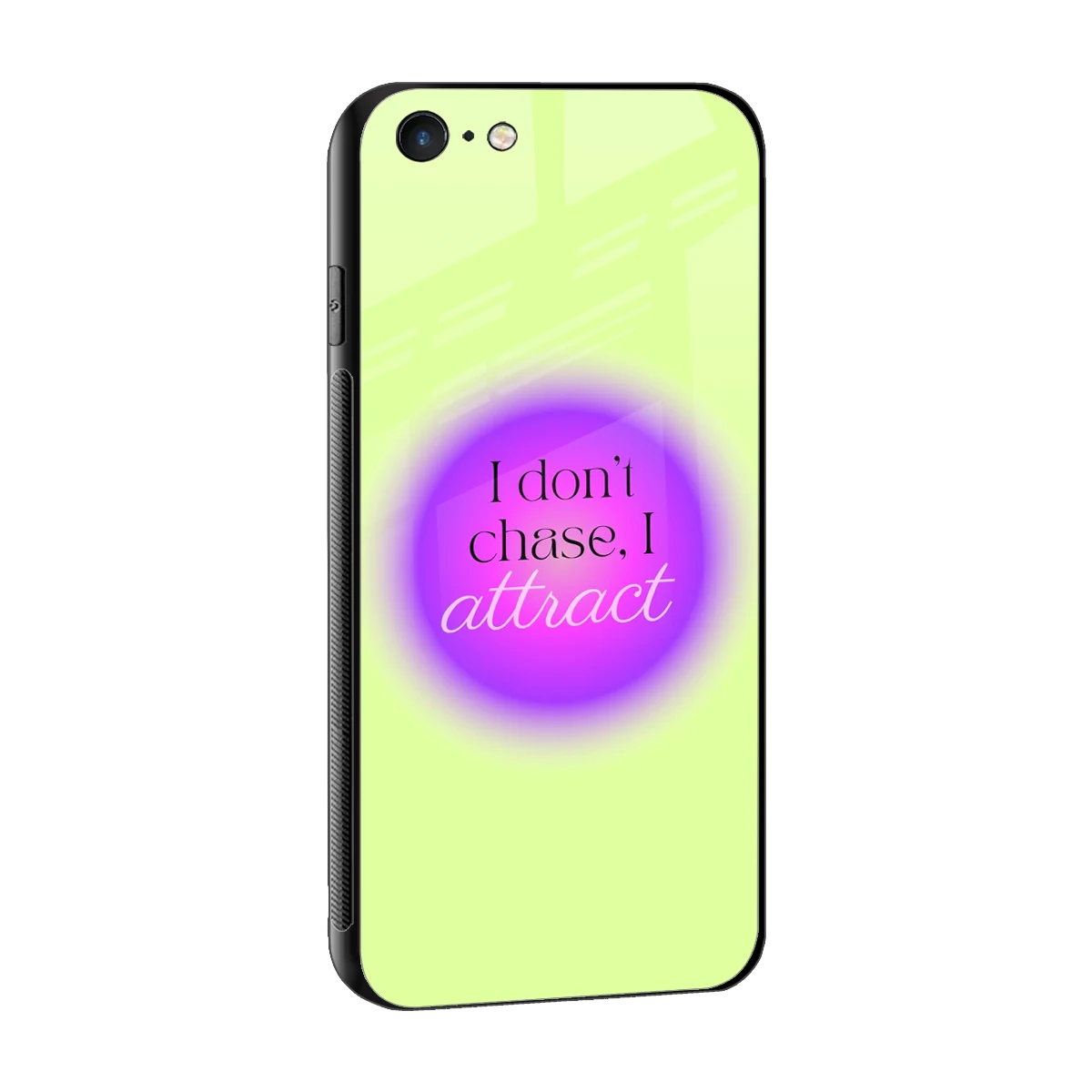Vibe Magnet sleek iphone 6 cover with tempered glass back and TPU edges