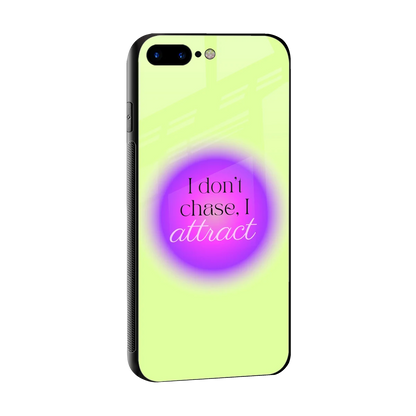 Vibe Magnet sleek iphone 8 plus cover with tempered glass back and TPU edges
