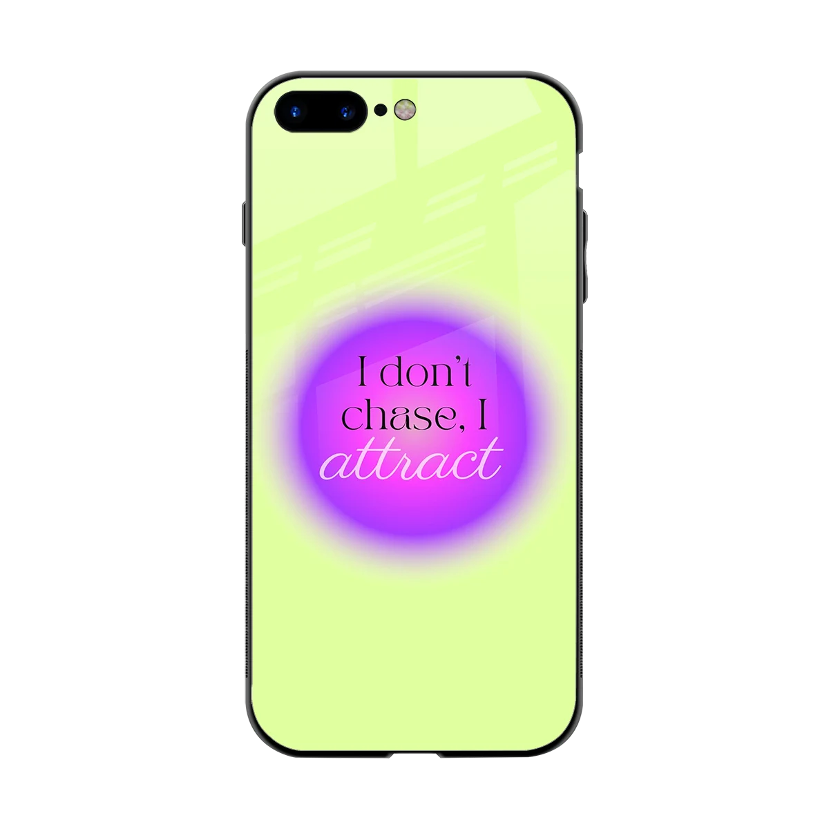 Vibe Magnet back phone cover | glass case for iphone 8 plus