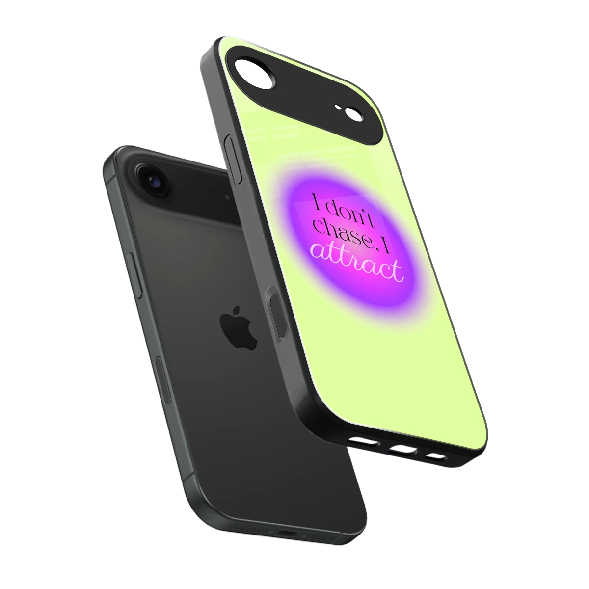 Vibe Magnet sleek iphone air cover with tempered glass back and TPU edges