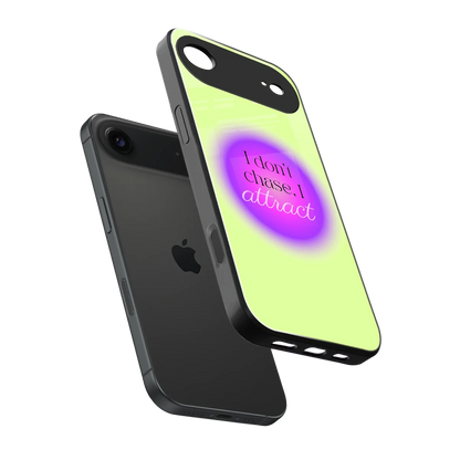 Vibe Magnet sleek iphone air cover with tempered glass back and TPU edges