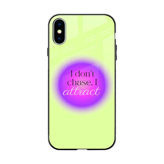 Vibe Magnet back phone cover | glass case for iphone xs