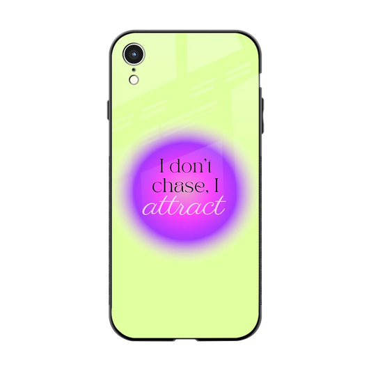 Vibe Magnet back phone cover | glass case for iphone xr