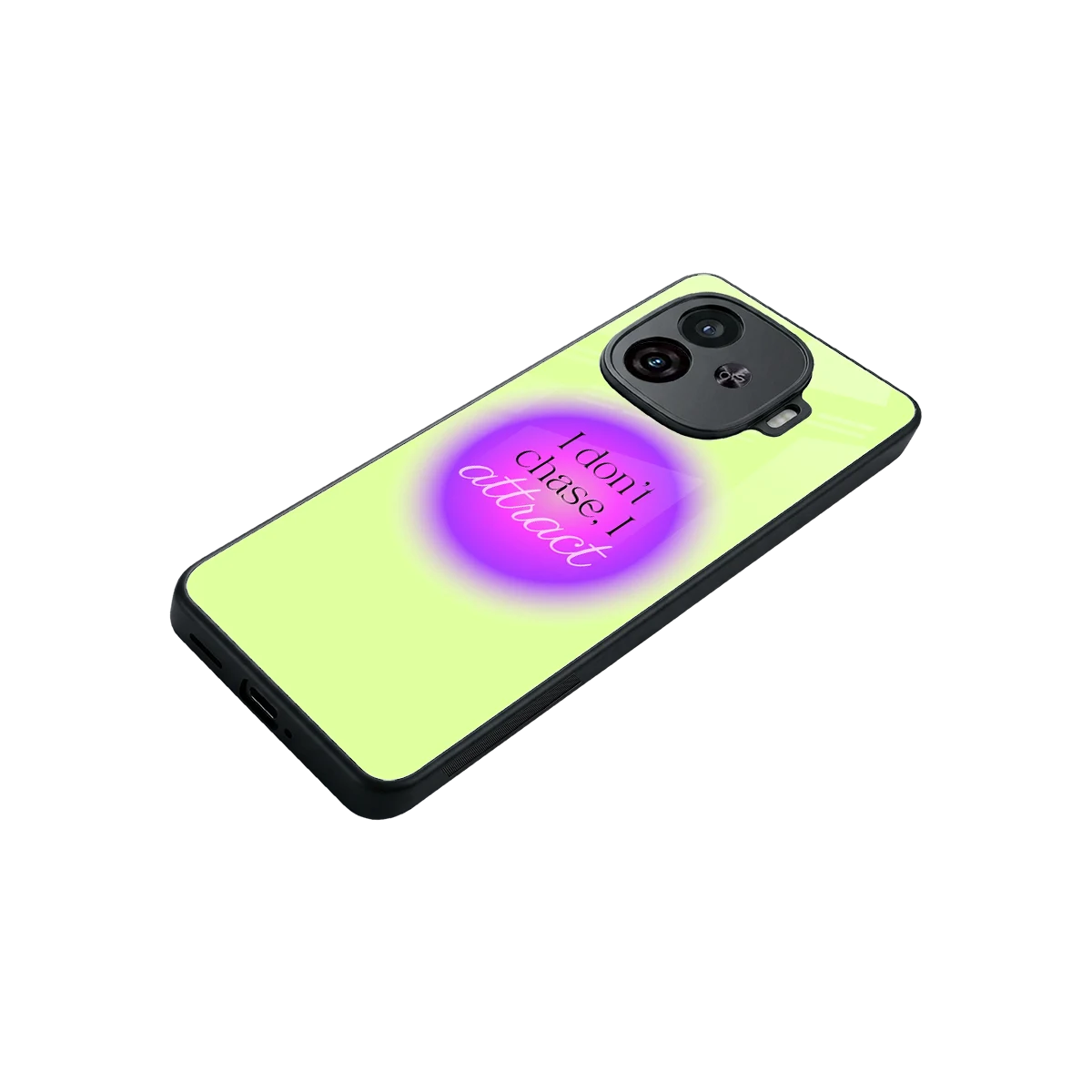 Vibe Magnet stylish phone case for iqoo neo 10r 5g | glossy glass and slim fit