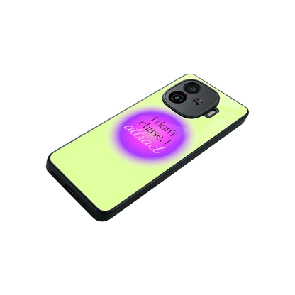 Vibe Magnet stylish phone case for iqoo neo 10r 5g | glossy glass and slim fit