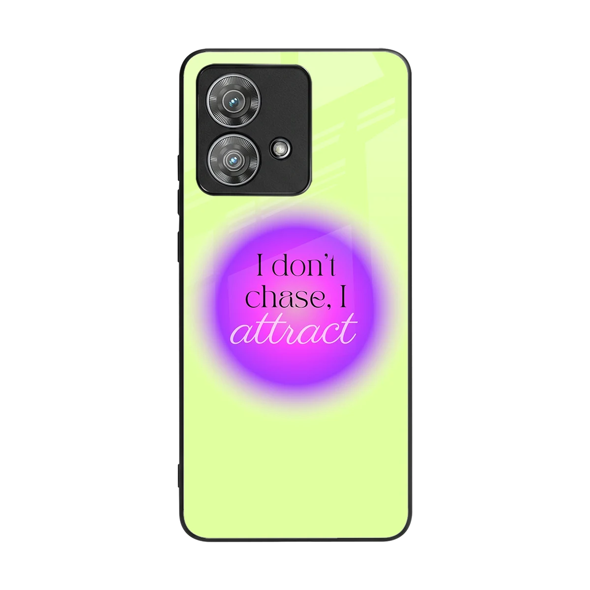 Vibe Magnet back phone cover | glass case for motorola edge 40 neo 5g