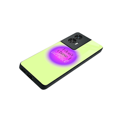 Vibe Magnet stylish phone case for motorola edge 50 fusion | glossy glass and slim fit