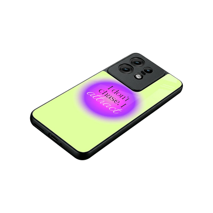 Vibe Magnet stylish phone case for motorola edge 50 pro | glossy glass and slim fit