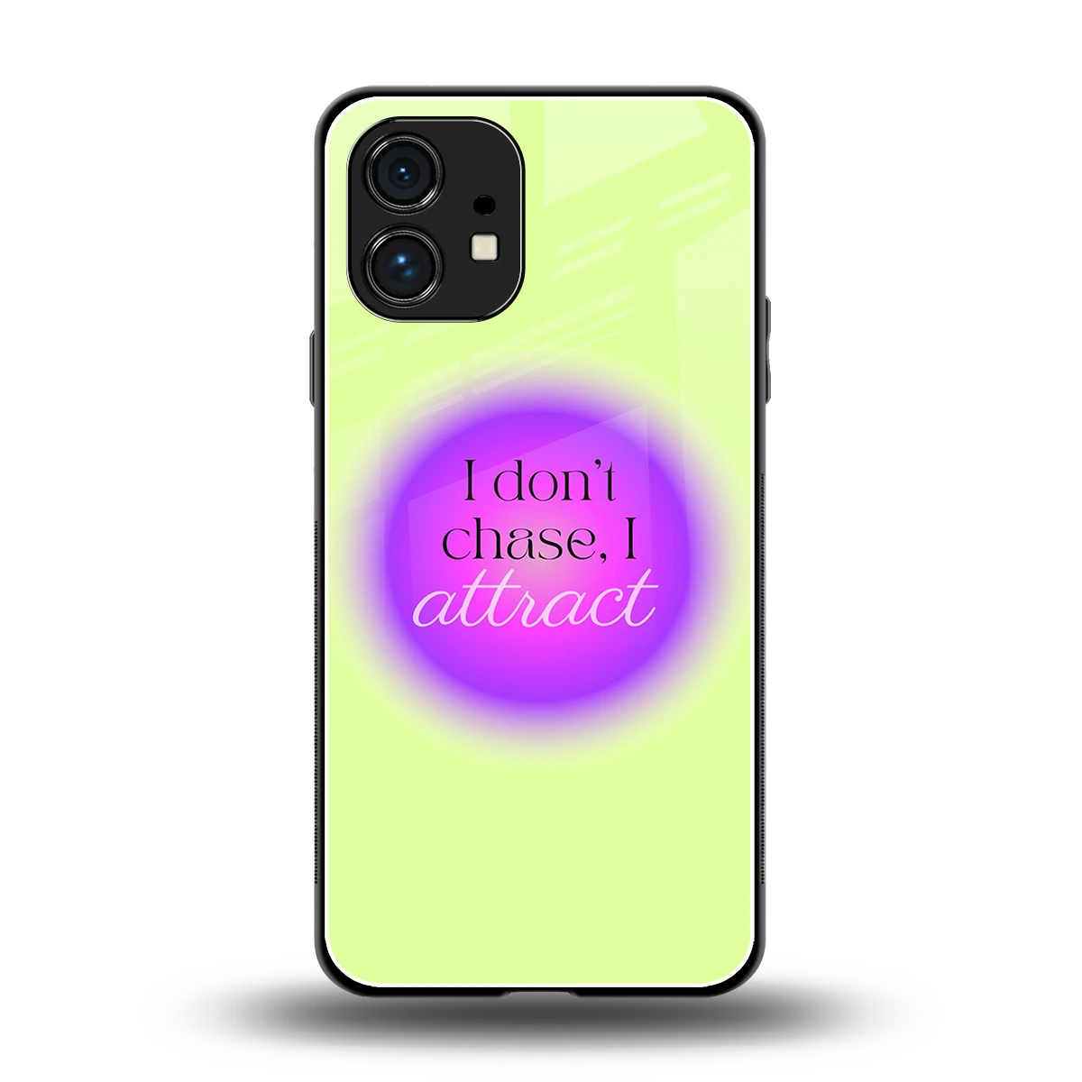 Vibe Magnet back phone cover | glass case for nothing phone 1
