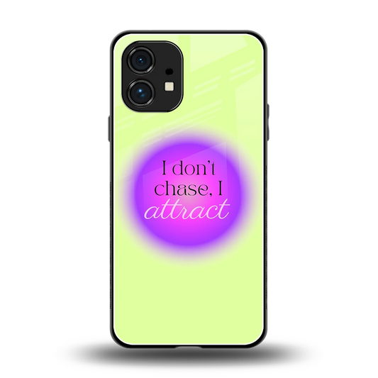 Vibe Magnet back phone cover | glass case for nothing phone 1