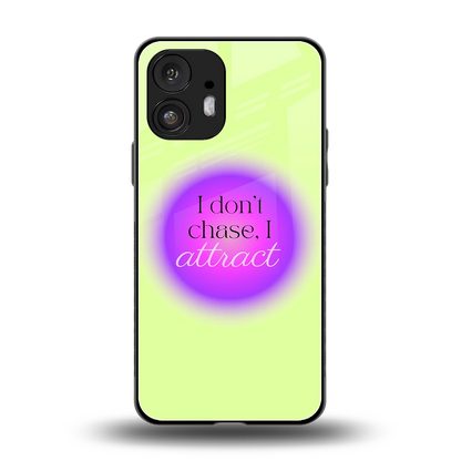 Vibe Magnet back phone cover | glass case for nothing phone 2