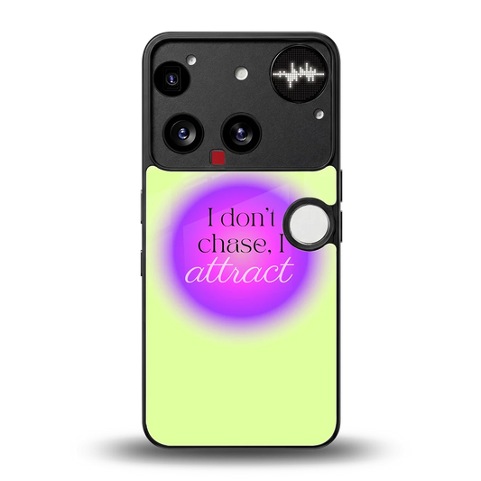Vibe Magnet back phone cover | glass case for nothing phone 3