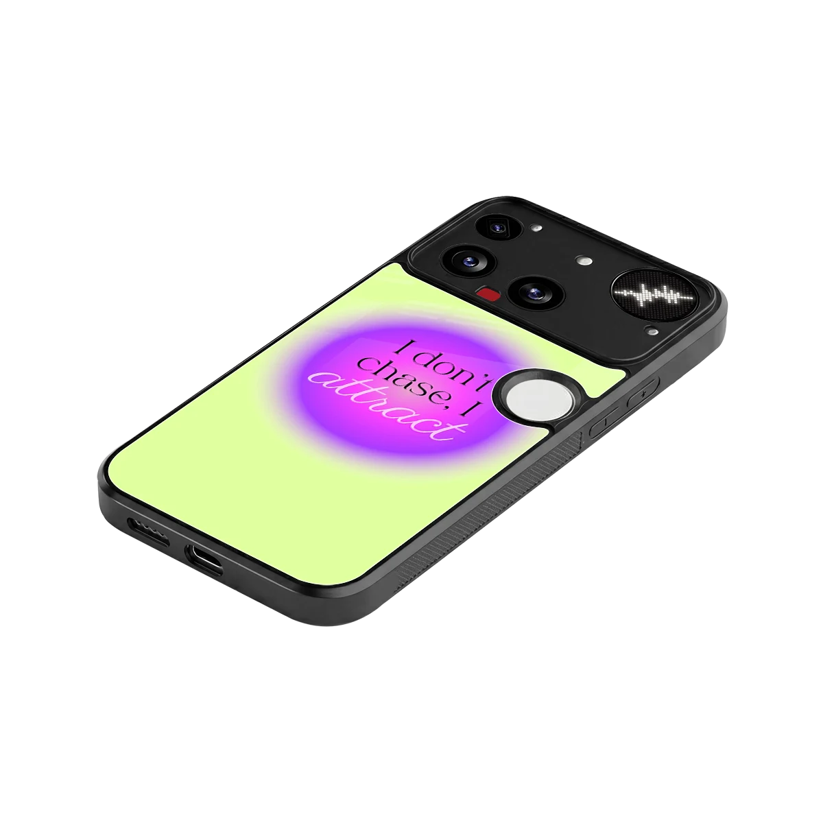 Vibe Magnet stylish phone case for nothing phone 3 | glossy glass and slim fit