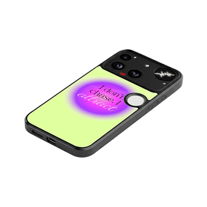 Vibe Magnet stylish phone case for nothing phone 3 | glossy glass and slim fit