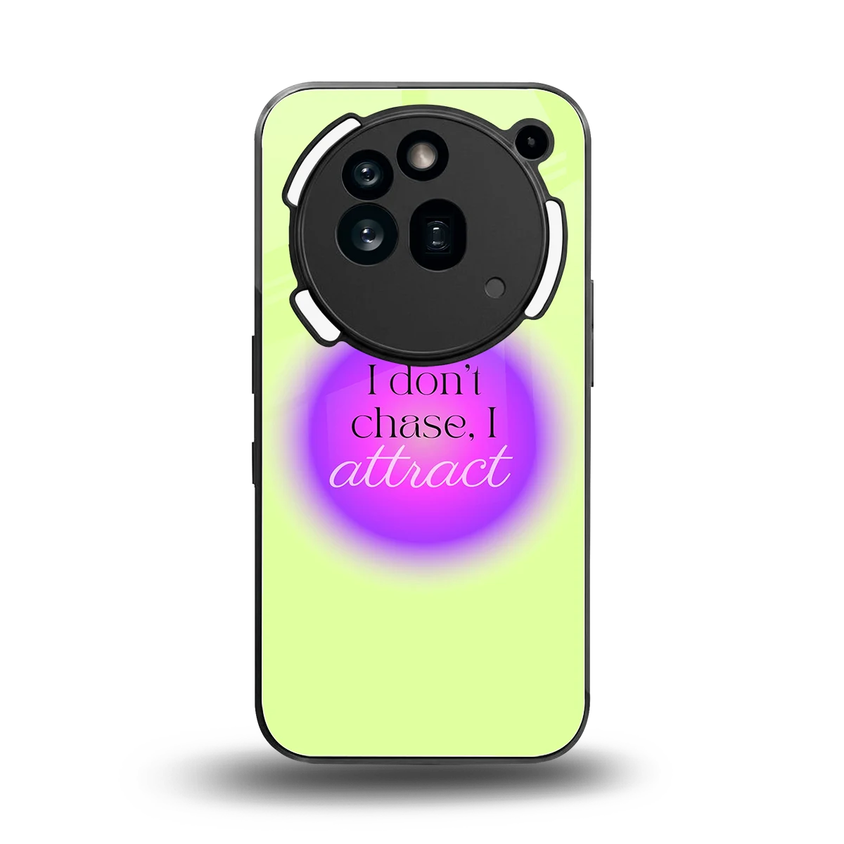 Vibe Magnet back phone cover | glass case for nothing phone 3a pro