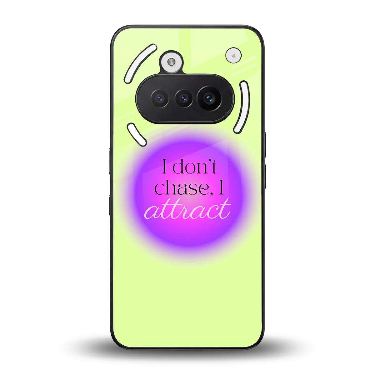 Vibe Magnet back phone cover | glass case for nothing phone 3a