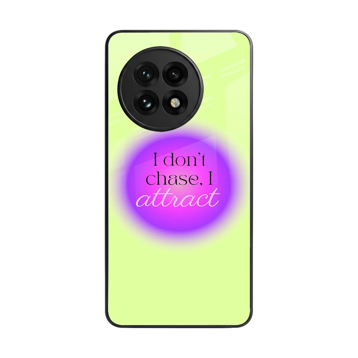 Vibe Magnet back phone cover | glass case for oneplus 13r