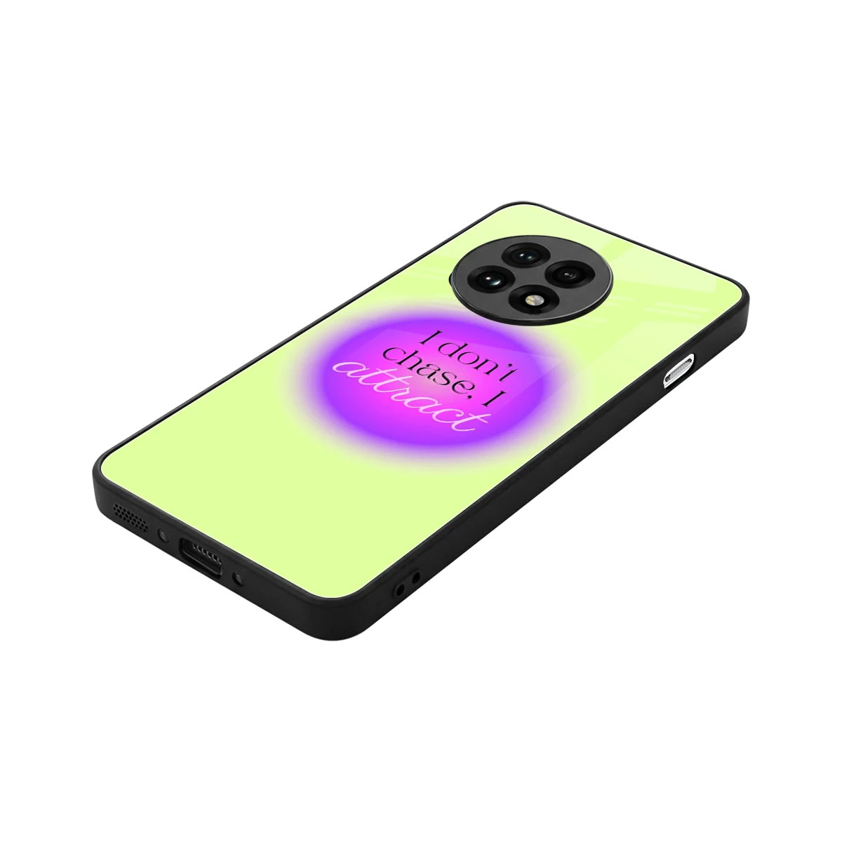 Vibe Magnet stylish phone case for oneplus 13r | glossy glass and slim fit
