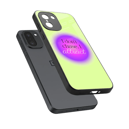 Vibe Magnet sleek oneplus 15r cover with tempered glass back and TPU edges