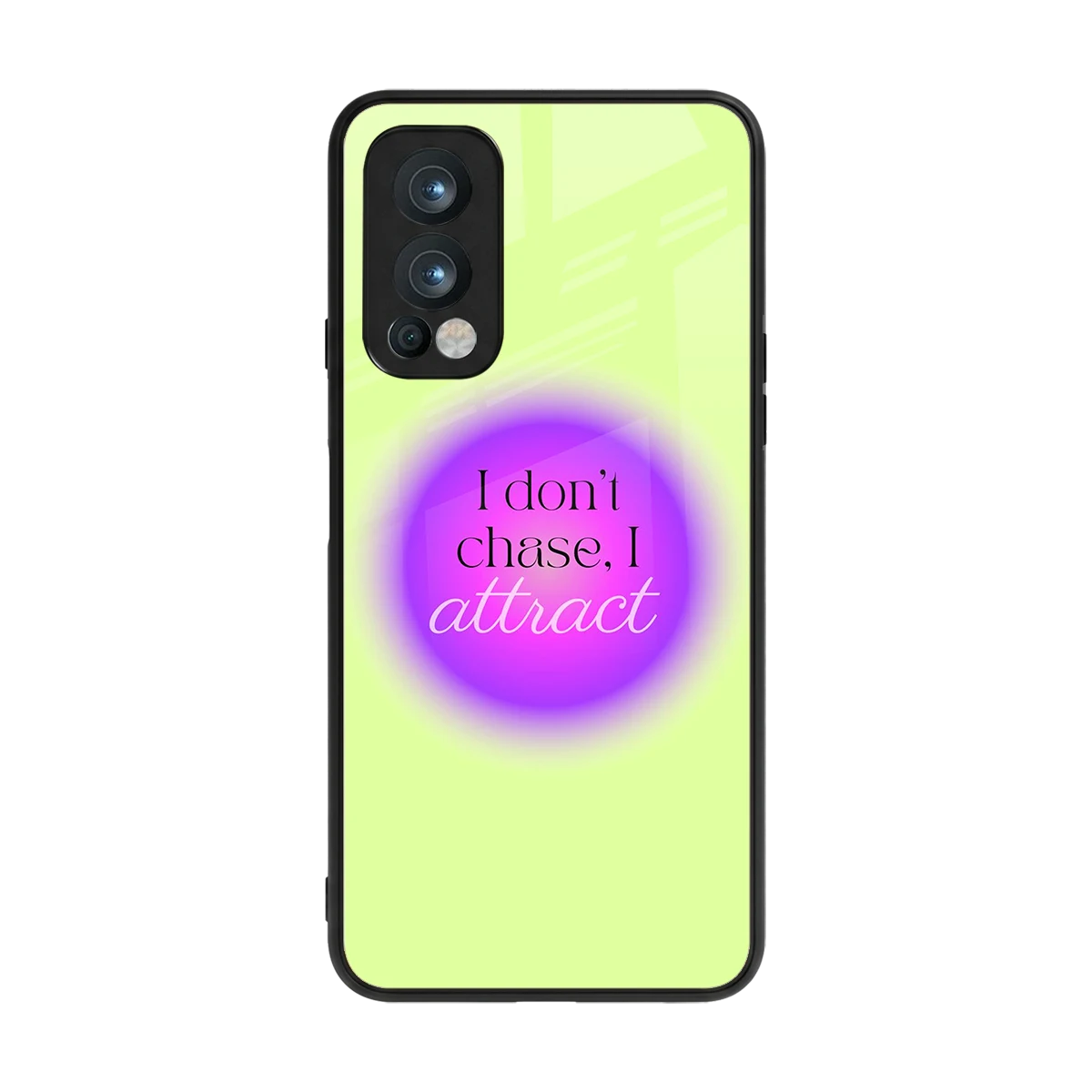 Vibe Magnet back phone cover | glass case for oneplus nord 2