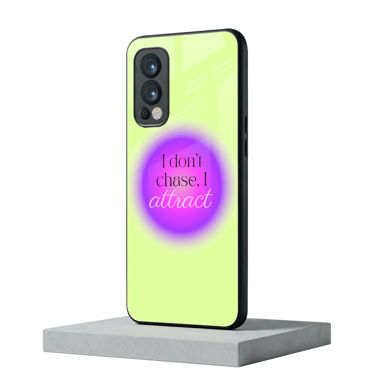 Vibe Magnet oneplus nord 2 mobile cover | shockproof glass phone case