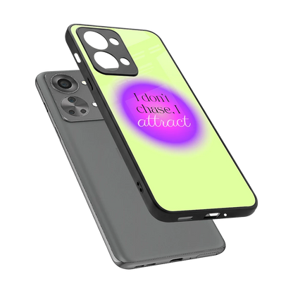 Vibe Magnet sleek oneplus nord 2t cover with tempered glass back and TPU edges