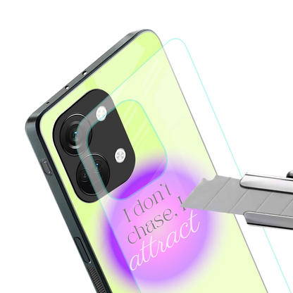 Vibe Magnet stylish phone case for oneplus nord 3 | glossy glass and slim fit