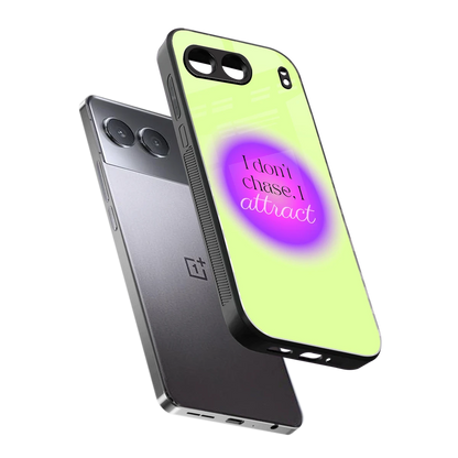 Vibe Magnet sleek oneplus nord 4 cover with tempered glass back and TPU edges