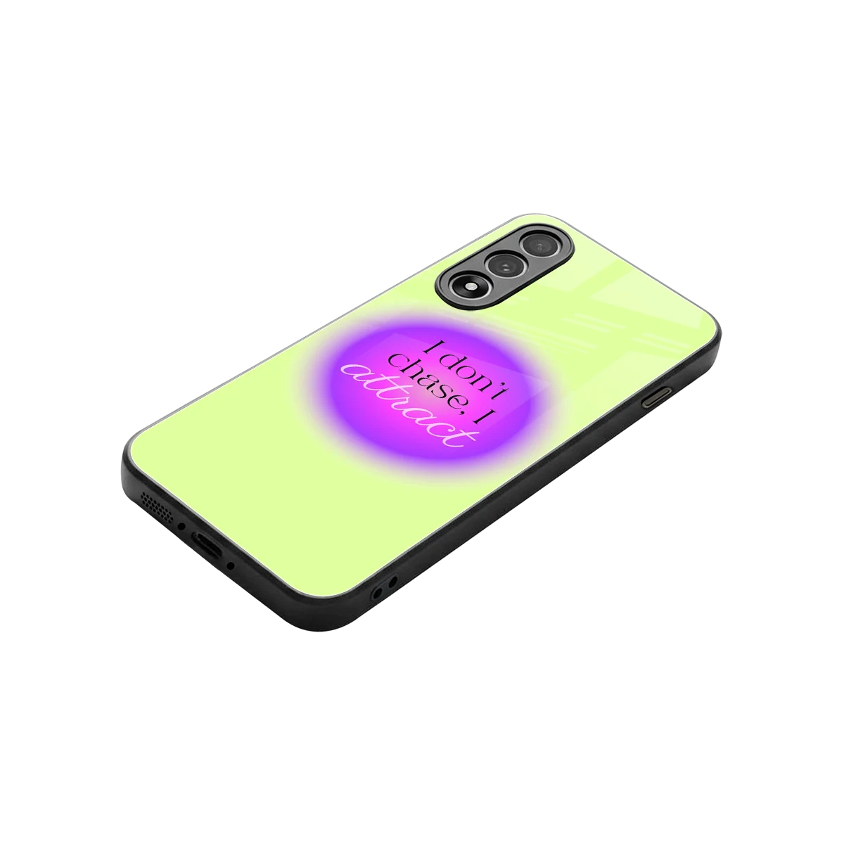 Vibe Magnet stylish phone case for oneplus nord 5 | glossy glass and slim fit