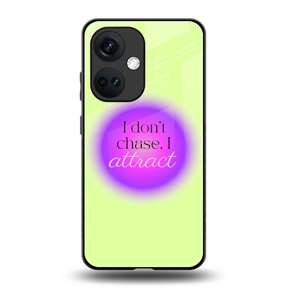 Vibe Magnet back phone cover | glass case for oneplus nord ce 3