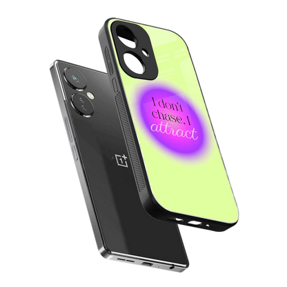 Vibe Magnet sleek oneplus nord ce 3 cover with tempered glass back and TPU edges