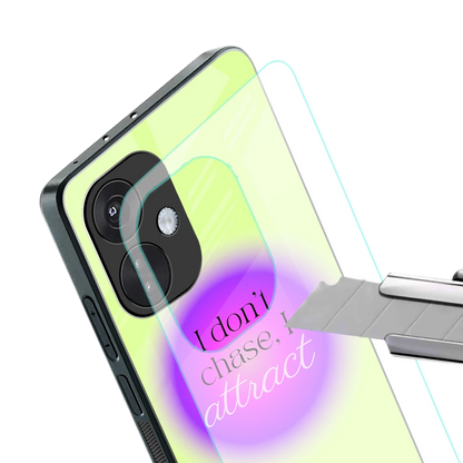 Vibe Magnet stylish phone case for oneplus nord ce 3 | glossy glass and slim fit