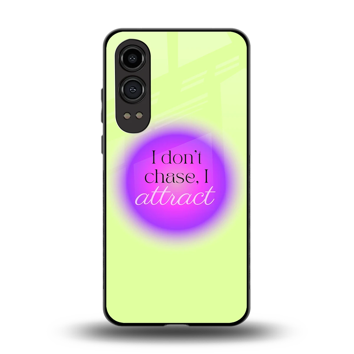 Vibe Magnet back phone cover | glass case for oneplus nord ce 4 lite